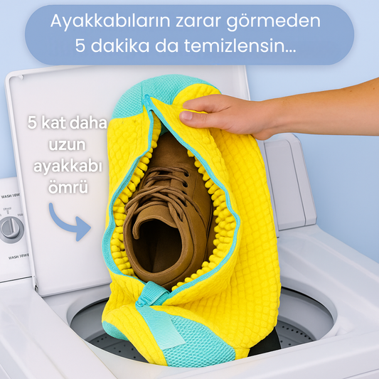 Washkicks - Ayakkabı Yıkama Çantası